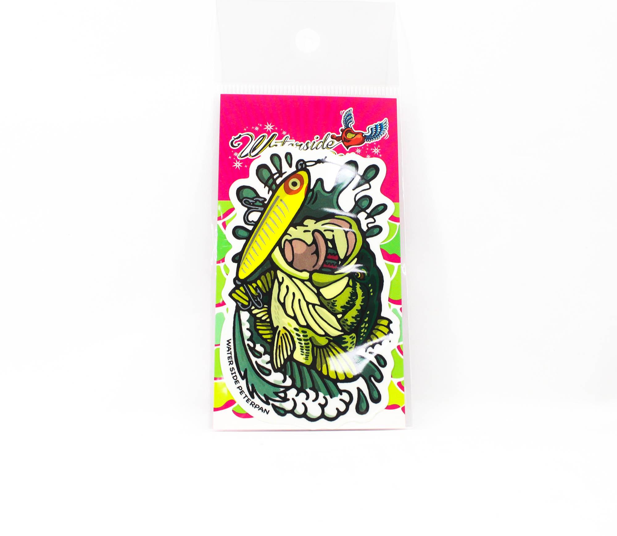 

Распродажа: наклейка Waterside Peterpan Regular R Bite Black Bass (0426)