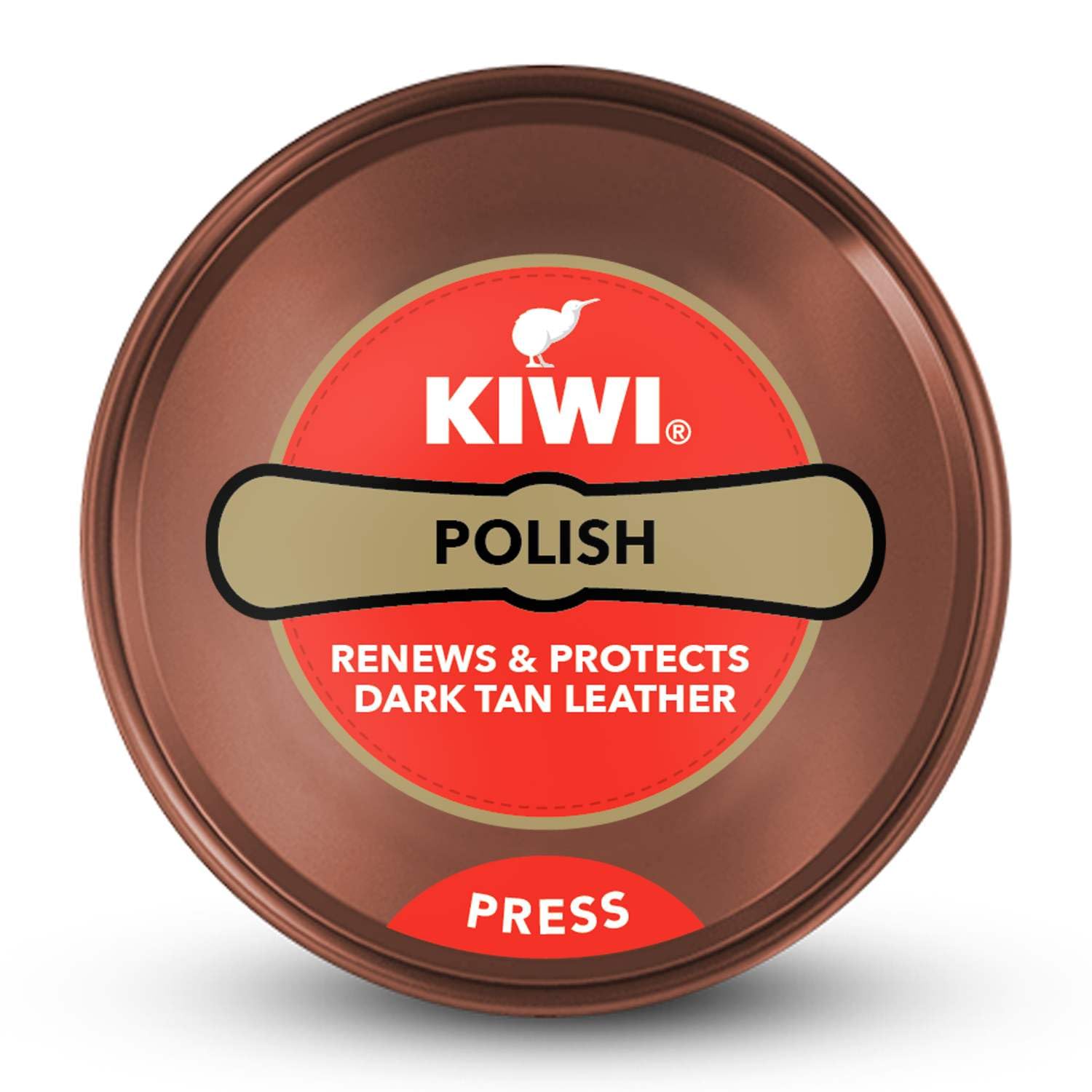 Kiwi Paste Shoe Polish - Dark Tan 40g 40 GM