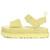 (WMNS) Goldenstar Platform Sandal 'Lemon Yellow' Women's 1117954-LELI