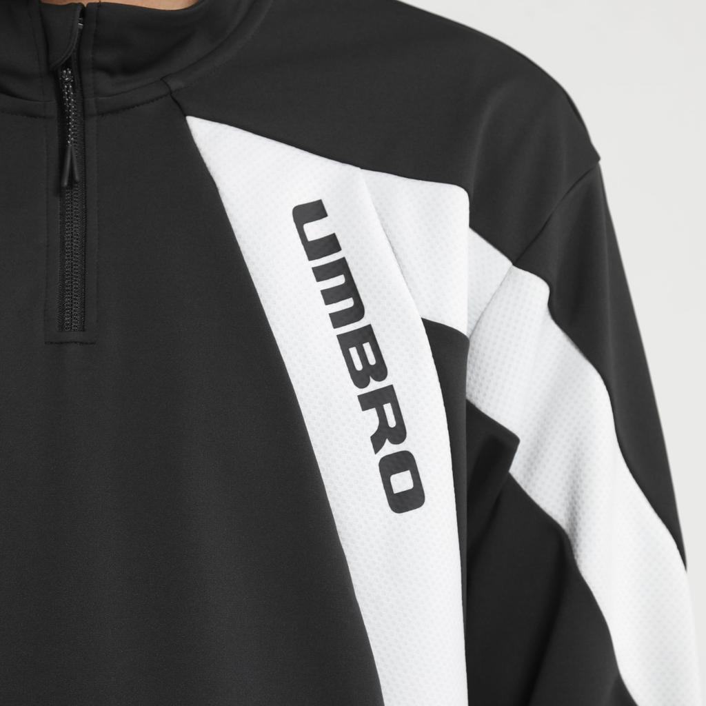 THE THIRD by Top [Umbro] Warm-up Half-Zip UF5SJG10M_BK00_S