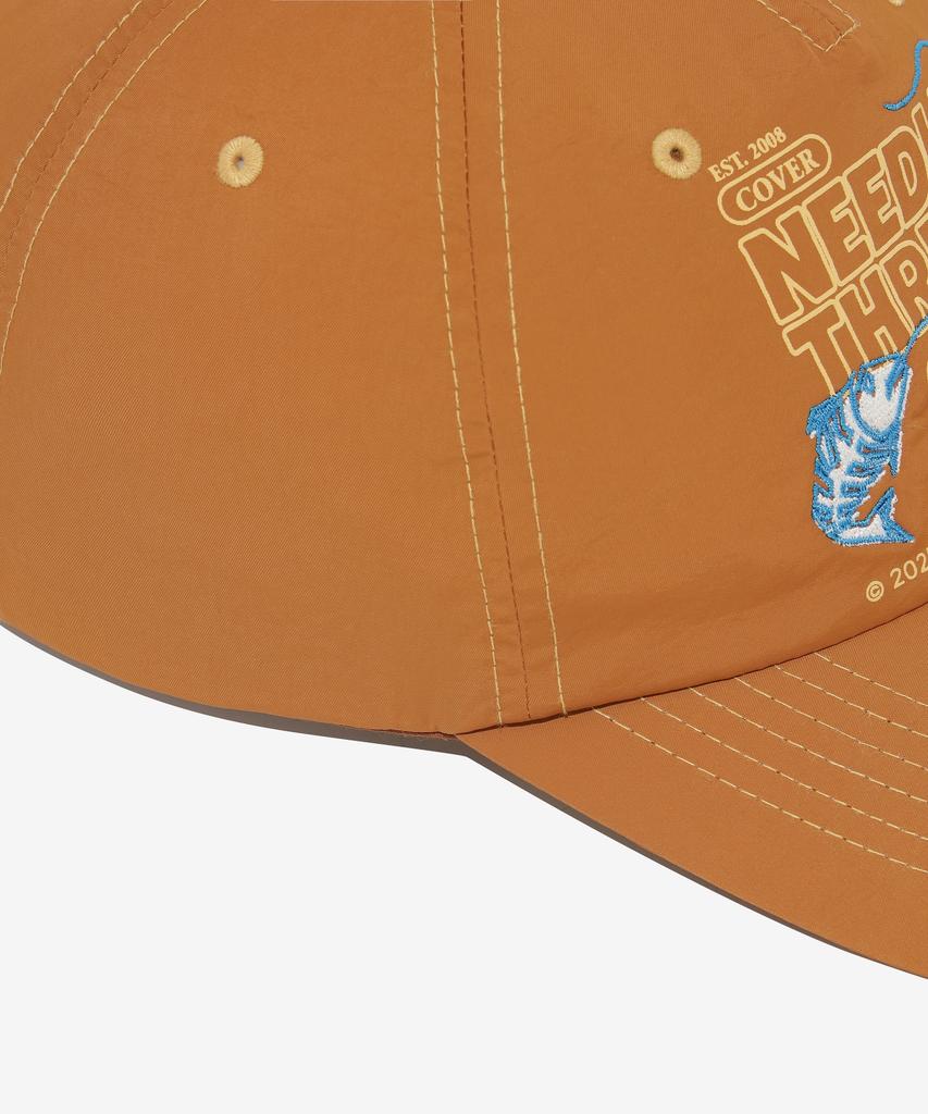 COVERNAT Artwork Graphic Nylon Cap Mustard