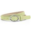 Casual Suede Leather Belt Luxury Design Waistband Trendy Business Waist Belt  For Women