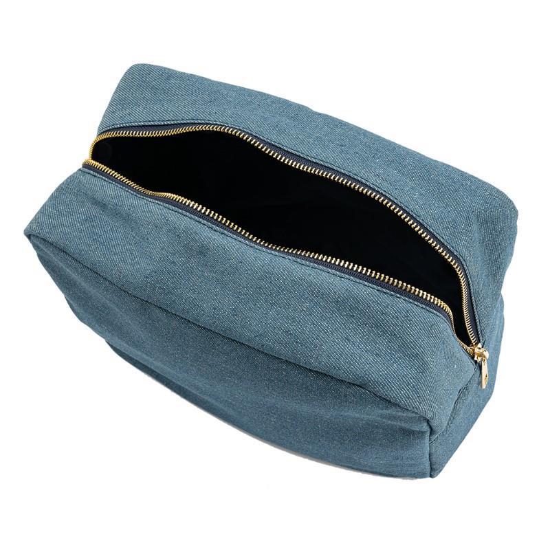 4Size Denim Cosmetic Bag Travel storage Bag Toiletry Pouch Men and Women Storage Beauty Box Outdoor Wash Party Gift Organizer