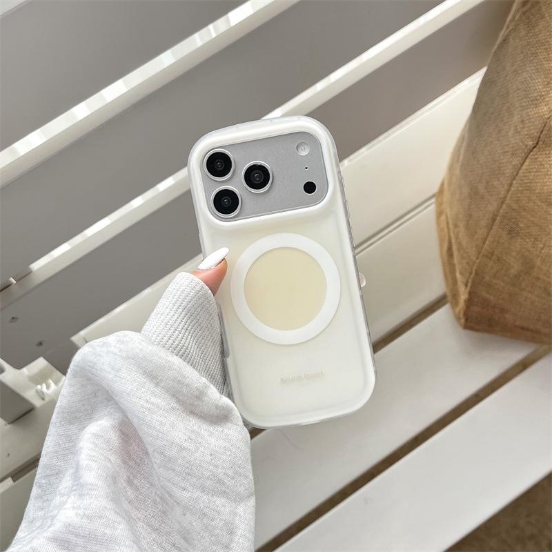 Frosted Gradient Magnetic Phone Case for iPhone 14/13 - Apple 17/16/15 PRO MAX Anti-Fall Compatible
