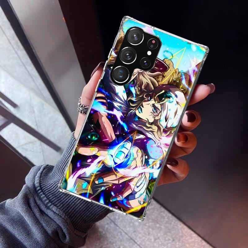 Custodia per Telefono JoJo Adventure Dio Diego Brando Per Samsung Galaxy S23 S24 S25 Edge S26 Ultra S22 + S21 Plus S20 FE Cover Silicone Pr