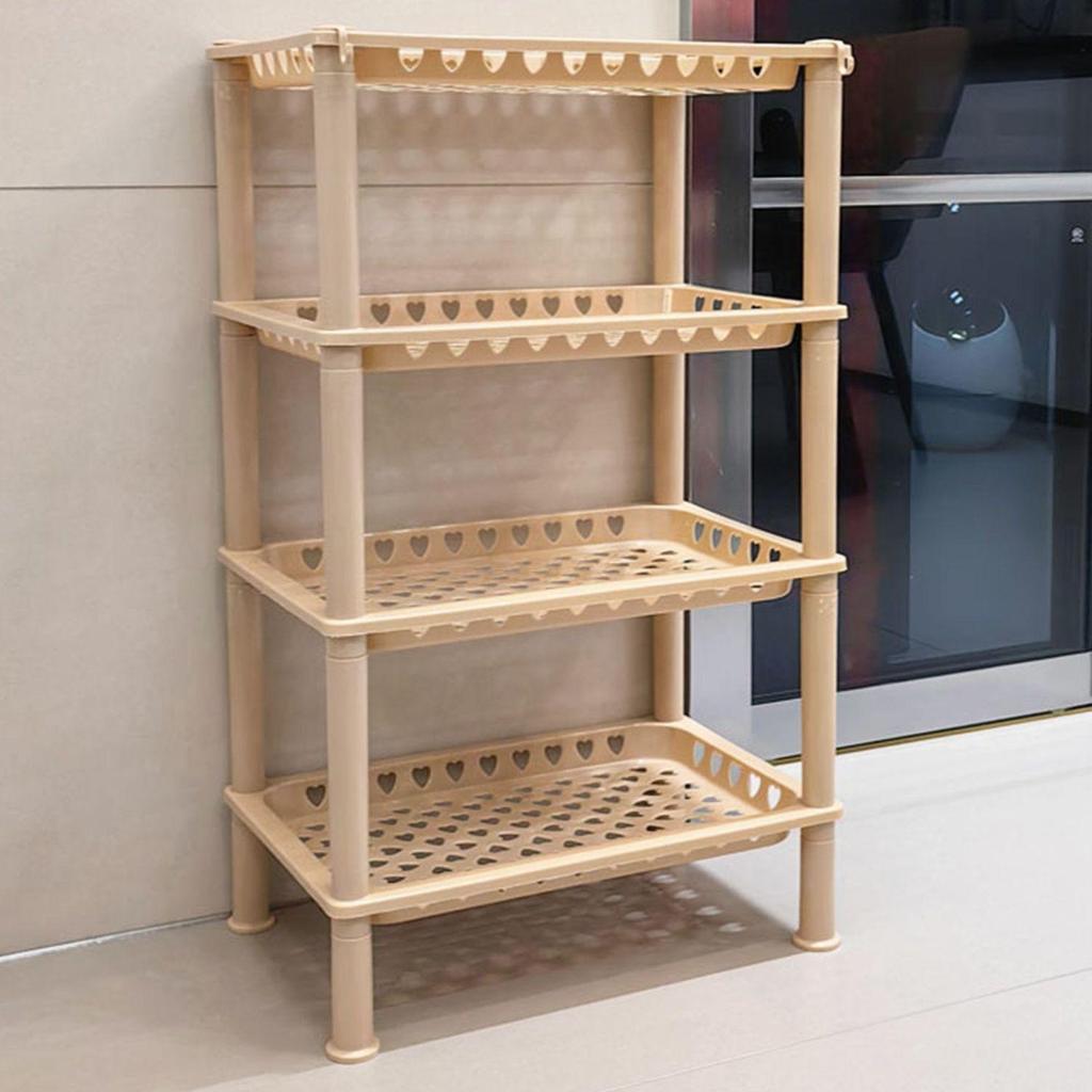 Multi-Layer Floor-Standing Kitchen Storage Rack for Fruits and Vegetables