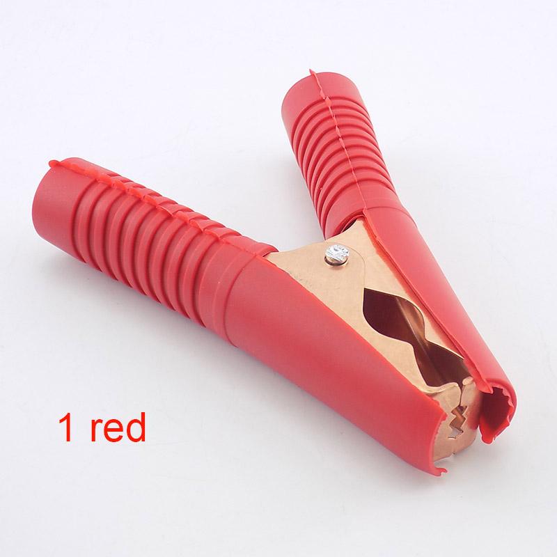 92mm 100A Krokodylki Krokodyl Adapter Złącze Testowe Akumulatora Przewód Testowy Sonda Metalowe Klipsy