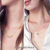 Necklace - Four-Leaf Clover - Copper - Removable Pendant - Elegant