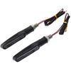 12V Led Motorcycle Turn Signals E24 Flowing Water Blinker Flashing Indicator