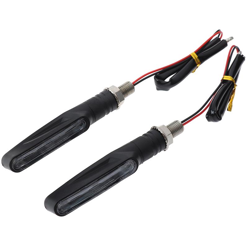 12V Led Motorcycle Turn Signals E24 Flowing Water Blinker Flashing Indicator