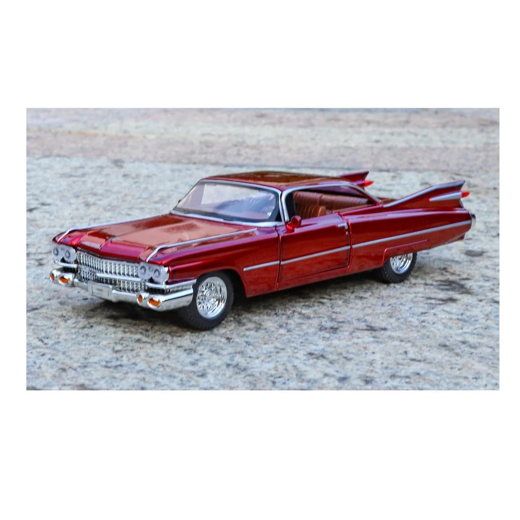 1/32 Cadillac Eldorado Biarritz Alloy Model Car Toy Diecasts Metal Casting Sound and Light Car Toys for Children Vehicle