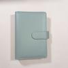 A4 A5 A6 Budget Binder File Holder Loose Leaf PU Leather Notebook Budget Binder with Prong Rings for Students Journal Business