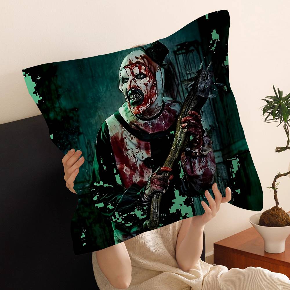 Film Funny TTerrifier Horror   pillow cover sofa cushion cover home room decoration children gift