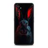 Soft TPU For Realme 11 10 9 Pro Plus GT2 GT3 GT5 C21 C25 C35 C53 C55 C67 Pro 5G Phone Case Ink And Wash Painting Rabbit Art Bags