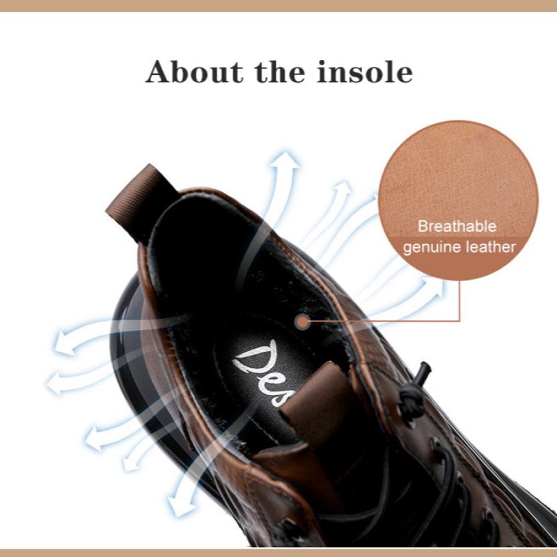 Luxury Men's Sneaker Winter Thick Bottom Casual Shoes Fashion Air Cushion Non Slip Sports Shoes for Men Outdoor Sneakers Zapatos