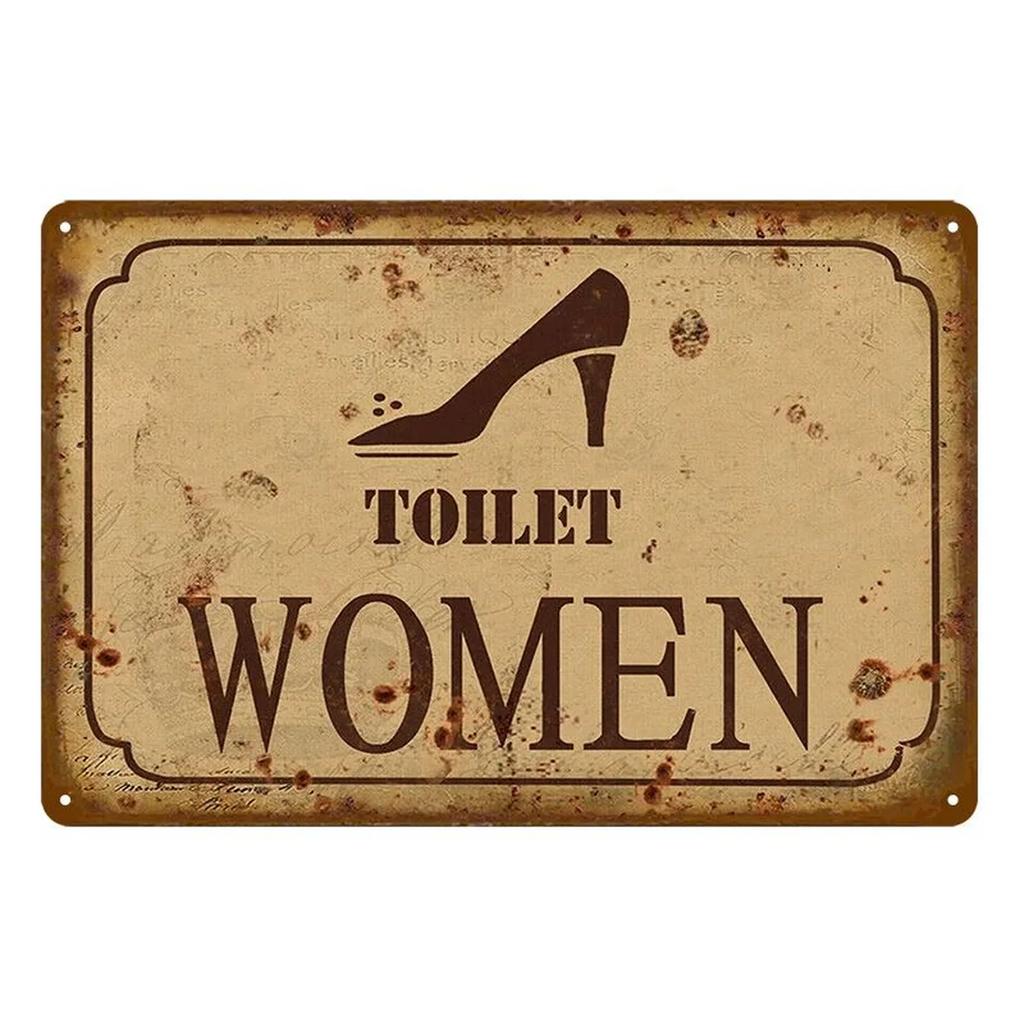 Washing Room Plaque Metal Tin Signs Wall Decoration Vintage Art Posters Iron Painting for Man Cave Home Cafe Bathroom Club Bar