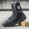 Extra Light Boots Combat Boots Men's and Women's Land Combat Special Service Combat Training Boots Single Mesh High-top Canvas Tactical Security