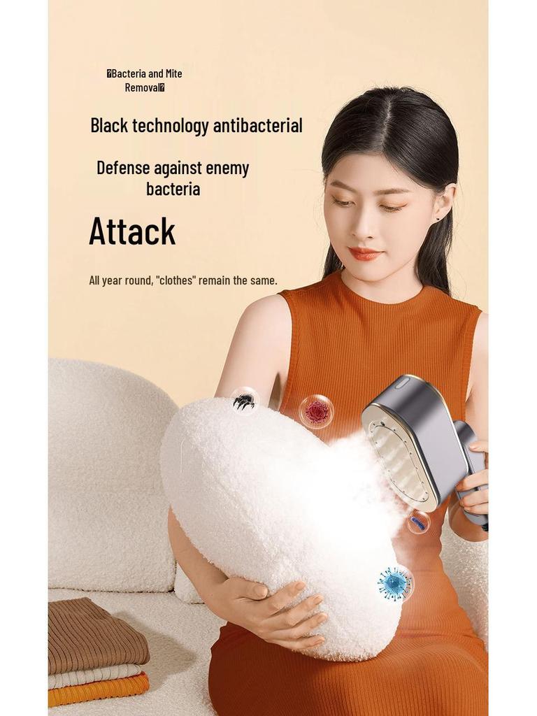 Wall-Mounted Handheld Garment Steamer: Mini Portable Electric Iron & Wrinkle Remover