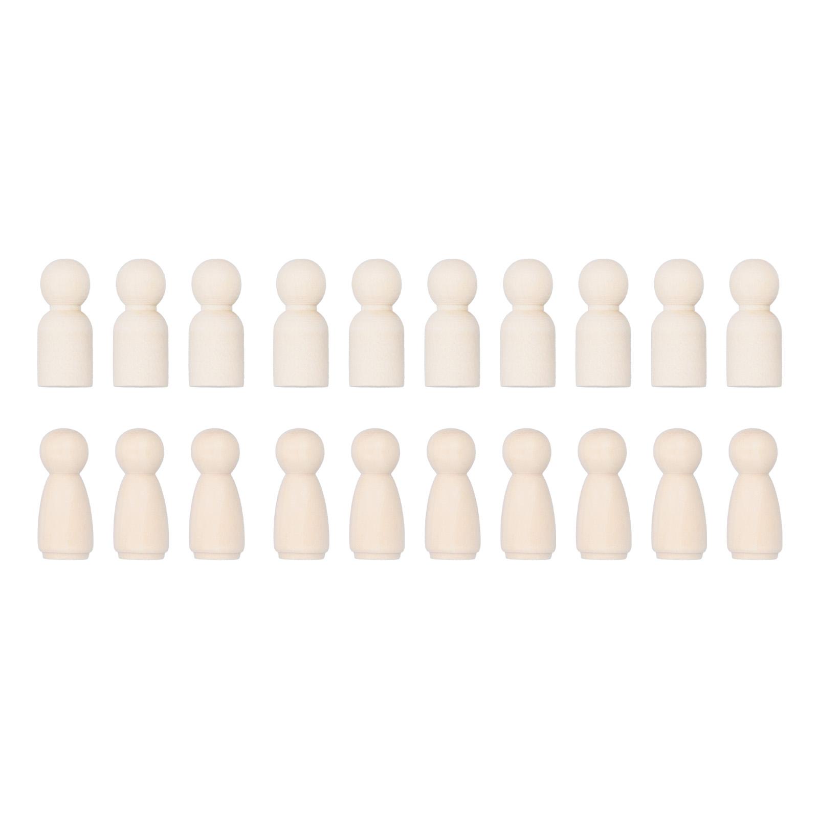 

Мальчики и Девочки Раскрашенные Граффити Игрушки Сделай Сам Деревянный Цвет Маленькие Куклы-Марионетки для Детей 3.4см