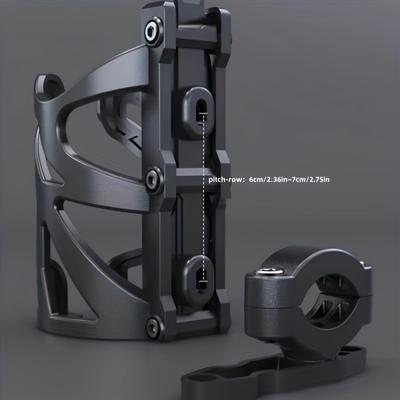 Bleiben Sie unterwegs hydriert: Universeller Motorrad-Trinkflaschenhalter