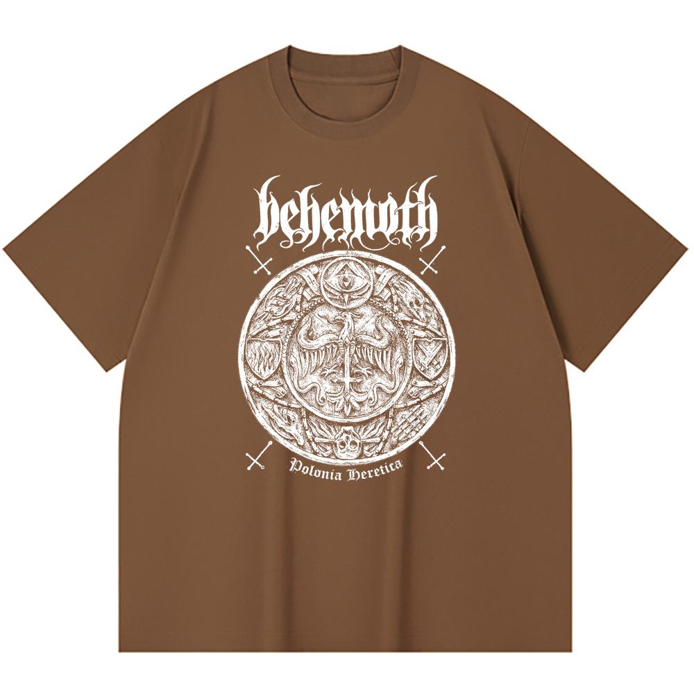 230 Gsm 100% Cotton Heavy Metal T-Shirt Rock Band Popular Music Print Unisex Heavy Cotton T Shirt