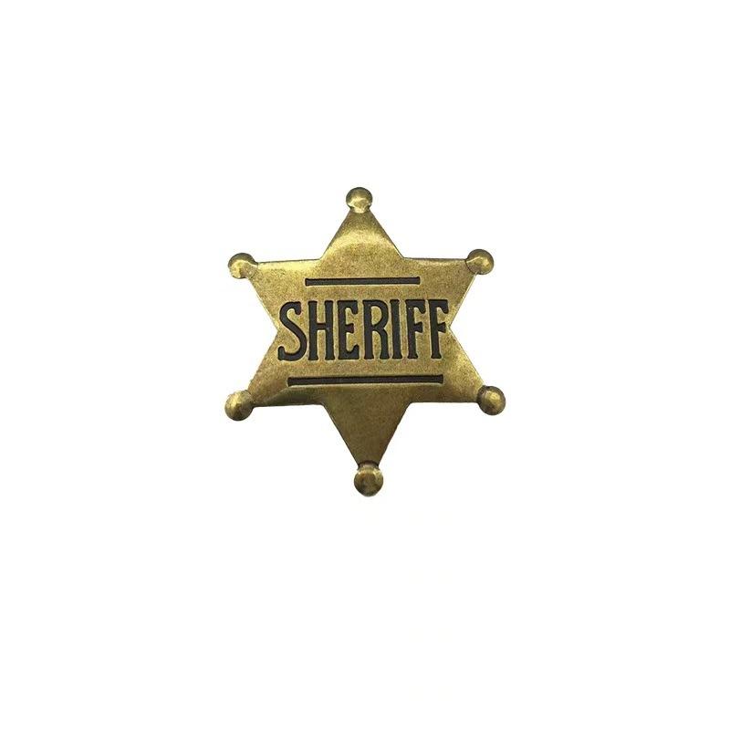 Anime Movie Zootopia Judy Rabbit Metal Police Badge Brooch, Cartoon Badge