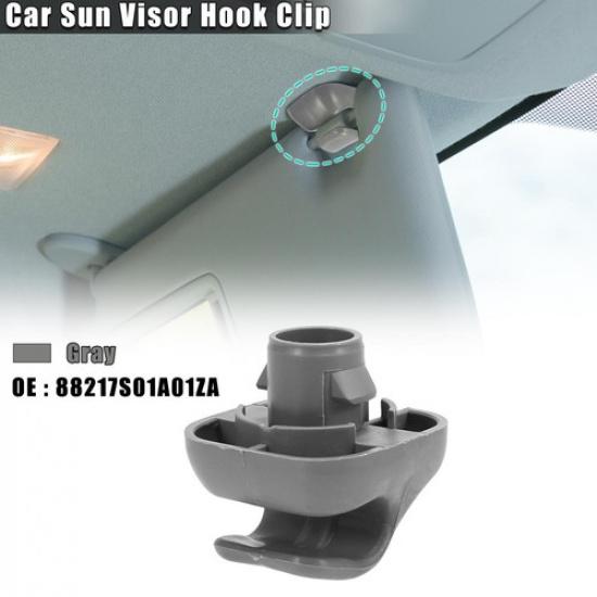 

Gray Car Sun Visor Hook Clip Retainer 88217S04003ZA for Honda Civic 1996-08
