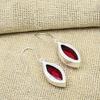 Wonderful Rubellite Gemstone Jewelry Handmade 925 Sterling Silver Earrings