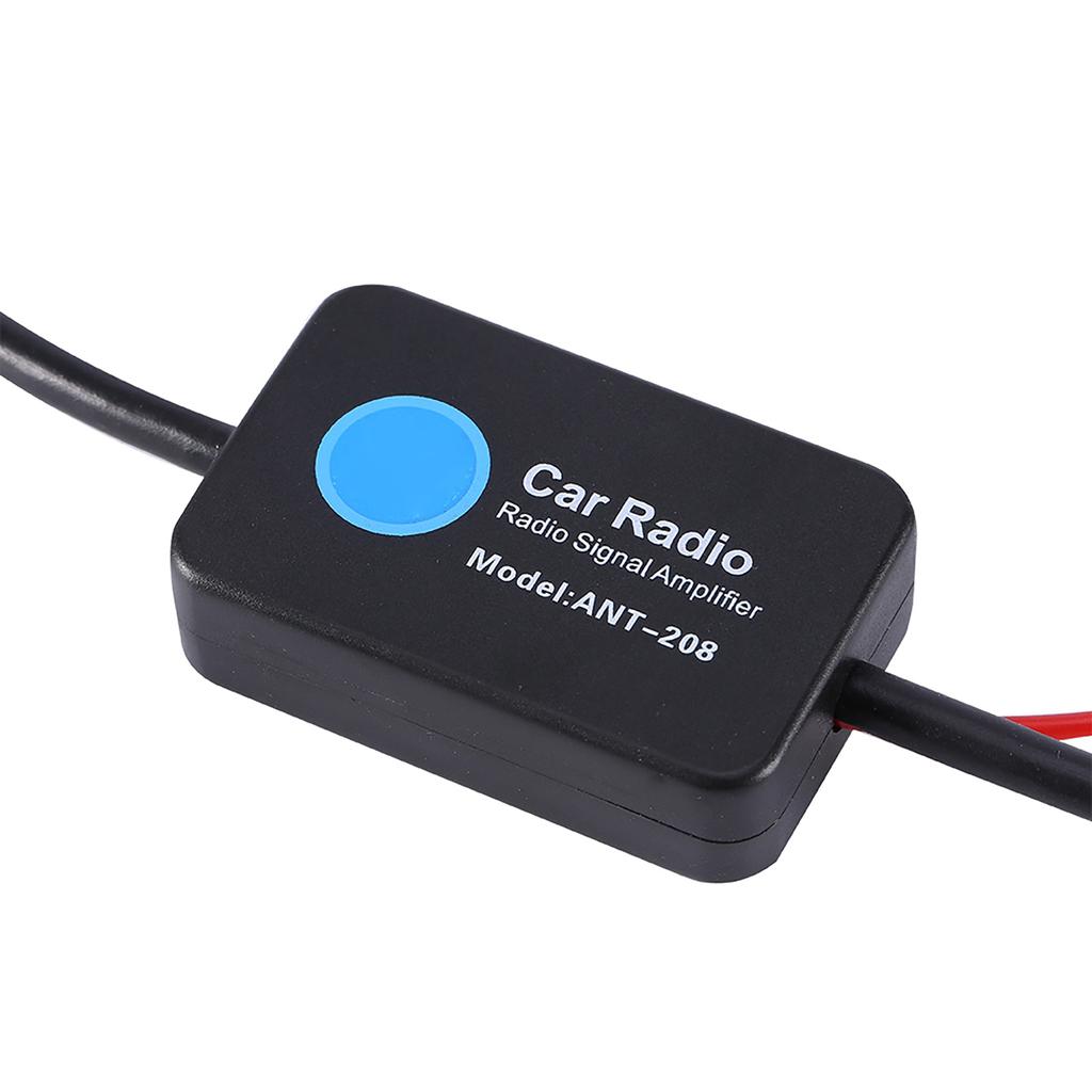 Universeller 12-V-Auto-FM-Radio-Antennensignal-Empfangsverstärker-Booster