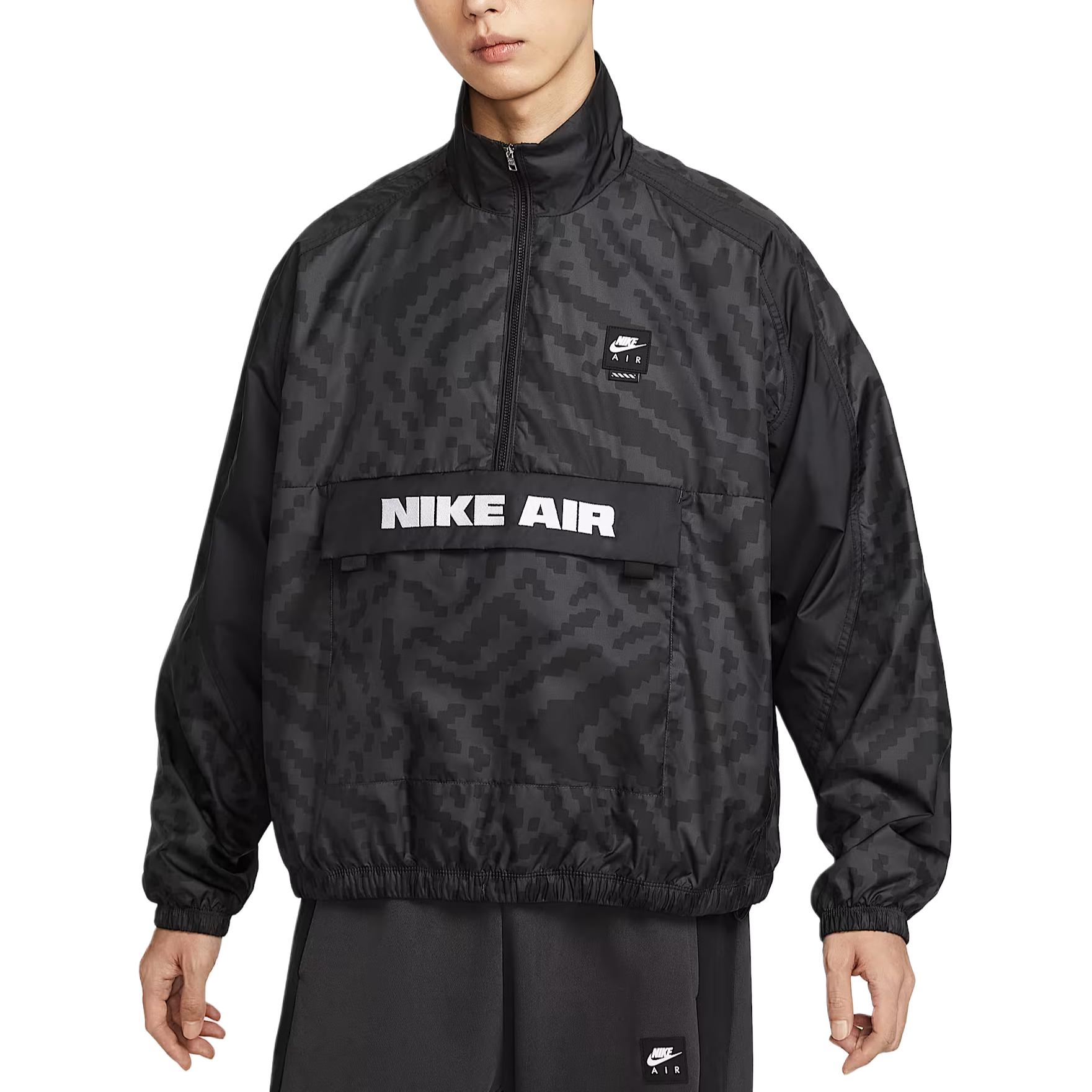 Nike Clothing Jackets Men`s Anthracite Stand