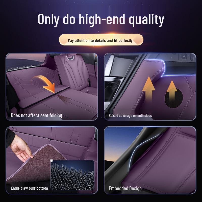 Zhijie R7 2026 Trunk Mat - Full Coverage Interior Modification Accessory