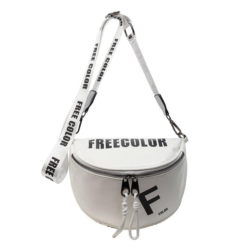 

Fanny pack women s new urban simple fashion shoulder bag large capacity casual messenger breast bag