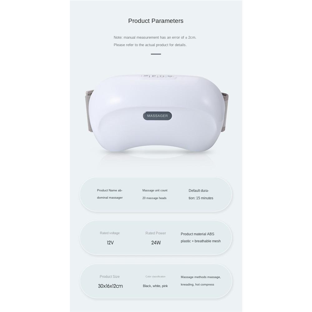 Abdominal Massager, Abdominal Kneading Belt, Abdominal Tonic, Kneading Vibration Machine, Body Massager