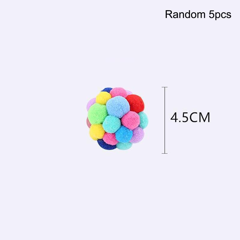 

Красочный плюшевый мячик, игрушка для кошки, интерактивные игрушки для домашних животных, играющие в плюшевый мячик, избавляющие от скуки, игрушки для домашних животных, товары для животных