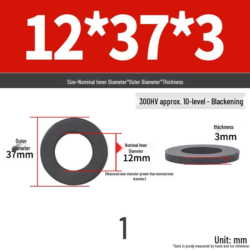 High Strength Flat Washer (Thickened & Widened) - Sizes M8 to M64