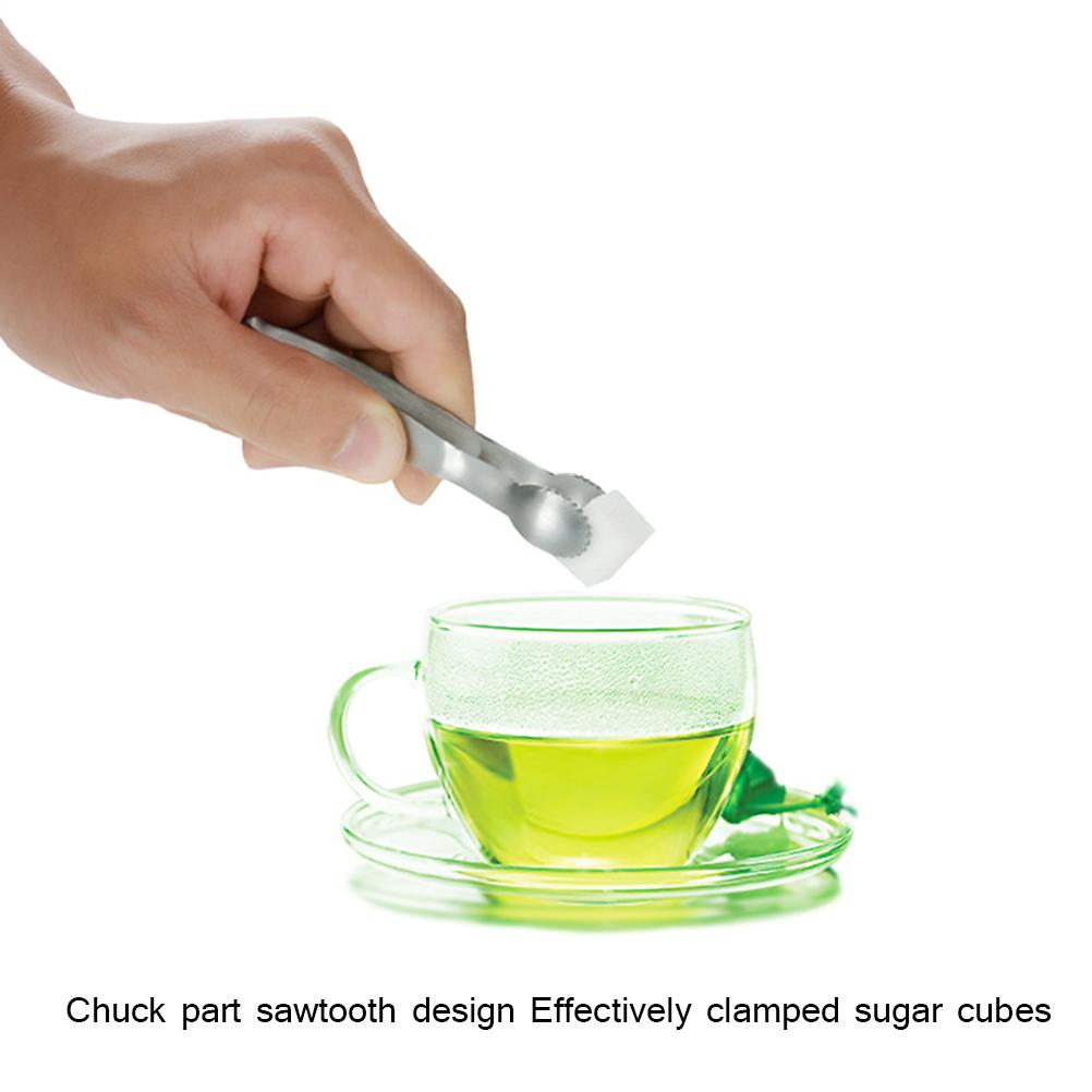 3PCS Stainless Steel Food Serving Tongs Mini Tongs for Sugar Tea Bag Kitchen Tool