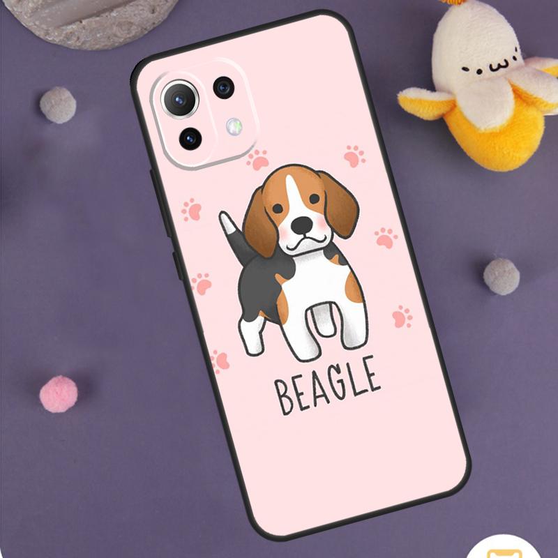 

Beagle Dog Cute Cartoon Case For Xiaomi 15 14 Ultra 13T 14T 15T 17 Pro Max POCO F8 Ultra X5 X6 X7 F5 F6 F7 Pro Cover POCO X6 Pro