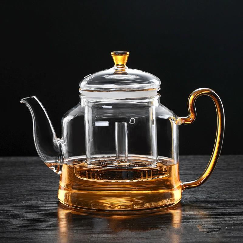 Tekanna Vattenflaska Svanhalsvattenkokare French Press Glas Med lock Termosflaska Hushållsapparat Köksredskap Elektrisk Gryta