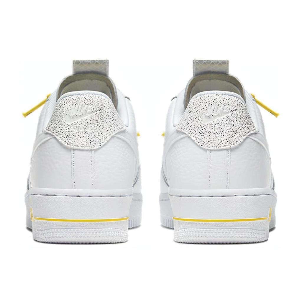 Nike Air Force 1 Low Lux Weiß Chrom Gelb Damen 898889-104