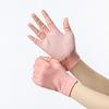 Women Non-Slip Yoga Gloves Breathable Fitness Pilates Half Finger Glove Sport Outdoor Cycling Fishing Workout Mittens For Gym