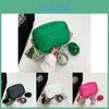 Chique Zwart Wit Roze Groen Kaki Vintage Oksel Schouder Crossbody Handtas