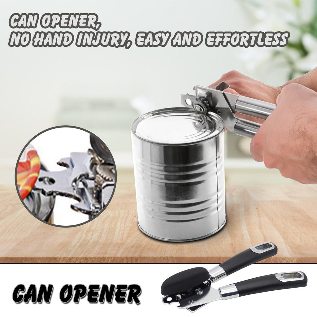 Multi-Function Can Opener 304 Stainless Steel Can Opener Kitchen Gadget