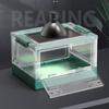 Large Lizards Habitat Box Featuring Ventilated Cover and Detachable Waste Tray For Home Use