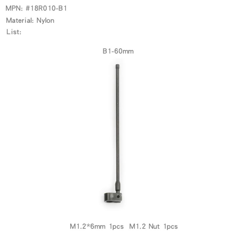 Simulated Antenna Aerial Decoration Signal Pole for 1/12 1/18 1/10 1/8 RC Car Crawler TRX4m MN168 MN-222 MN82 Mn99s UDR