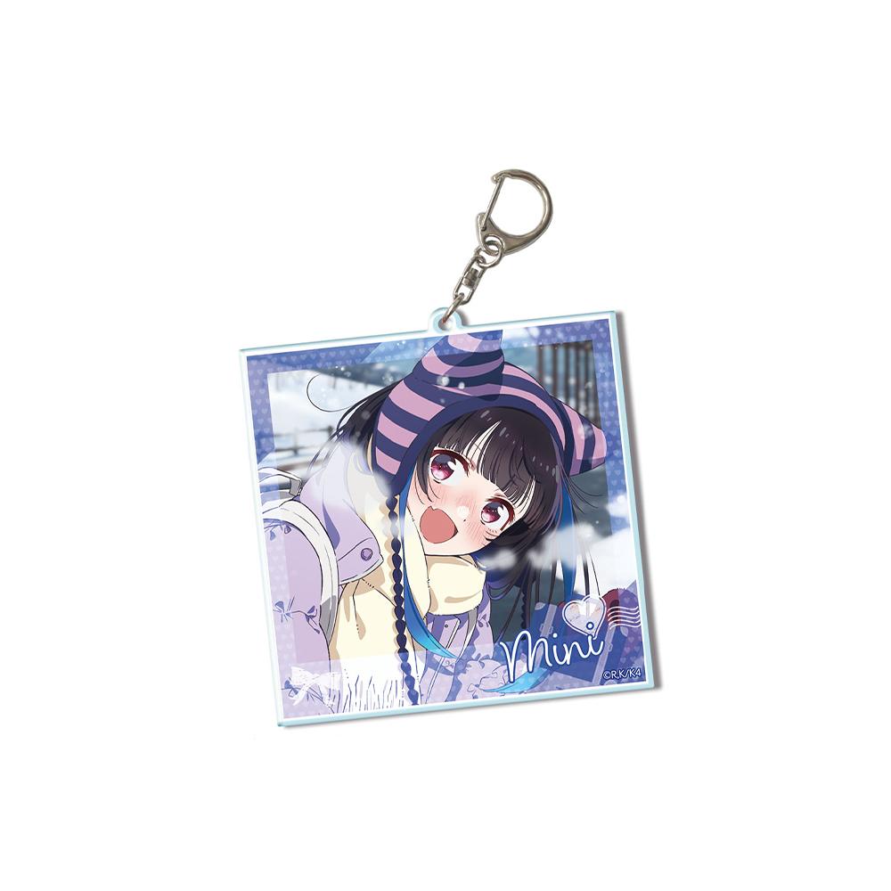 

Rent-A-Girlfriend Ichinose Chizuru Asami Nanami Sarashina Ruka Sakurasawa Sumi Yaemori Mini HD Acrylic Keychain Bag pendant Gift 6 cm