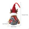 Lighted Hanging Christmas Decoration Light up Ornament Party Outdoor Stuffed Doll Plush