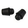 2Pcs Door Dampers Buffer Black Car Pad Rubber Stop