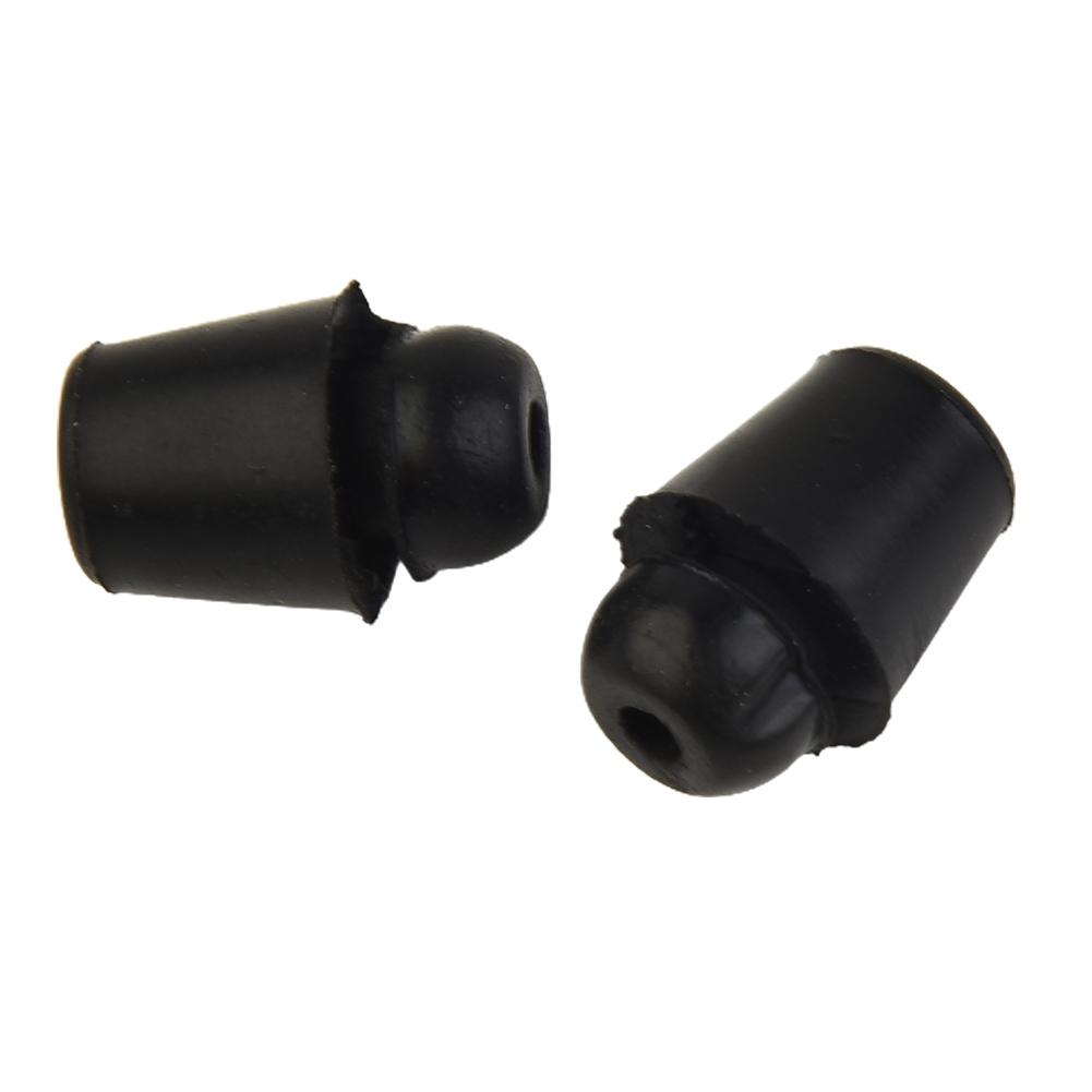 2Pcs Door Dampers Buffer Black Car Pad Rubber Stop