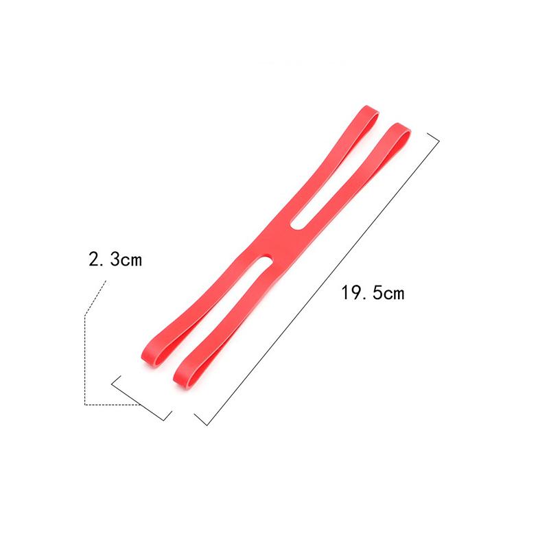 Depozitare veselă de camping în aer liber H-Shaped Silicon Elasticitate ridicată Benzi de cauciuc elastic pentru împachetare Versatil Pentru echipament de exterior