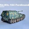 63219 1/72 Scale German Ferdinand SD.KFZ.184 Anti-tank Destroyer Kursk 1943 Simulation Tracked Tank Model Display Collectible